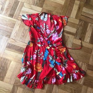 Cute flowy Caribbean dress wore once